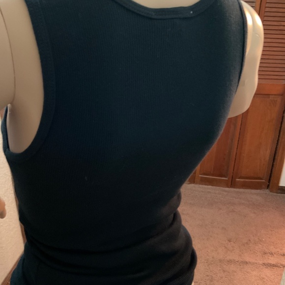 Love This Life®️ by David Culinar “Metal love…”black ribbed tank top Large. NEW - Picture 4 of 9